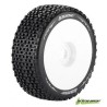 Tire & Wheel B-PIRATE 1/8 Buggy Soft White (2)