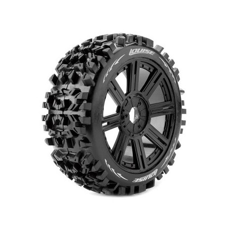 Däck & Fälg B-PIONEER 1/8 Buggy Soft Svart (2)