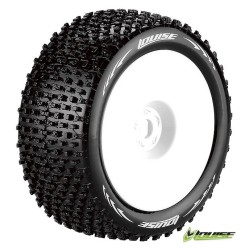 Tires & Wheels  T-PIRATE 1/8 Truggy Soft White 0-Offset (2)