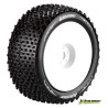 Tires & Wheels  T-PIRATE 1/8 Truggy Soft White 0-Offset (2)