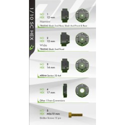 Tires & Wheels SC-GROOVE (Removable Hex 4pcs) Soft (2)
