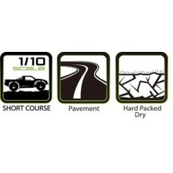 Tires & Wheels SC-ROCKET (Removable Hex 4pcs) Soft (2)