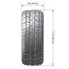 Tire & Wheel B-ROCKET 1/8 Buggy Soft Black (2)