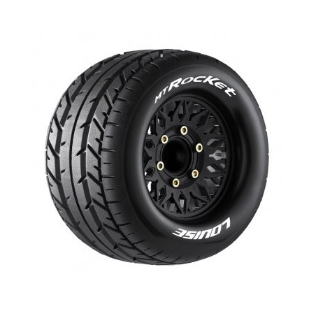 Däck & Fälg MT-ROCKET 1/10 Soft (Lös 12, 14 & 17mm Hex) (2)