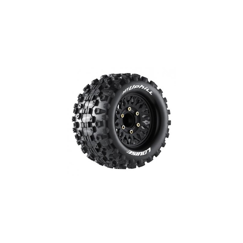 Däck & Fälg MT-UPHILL 1/10 Soft (Lös 12, 14 & 17mm Hex) (2)