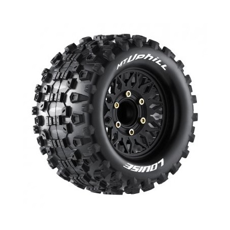 Tires & Wheels MT-UPHILL 1/10 Soft (Removable 12, 14 & 17mm Hex) (2)