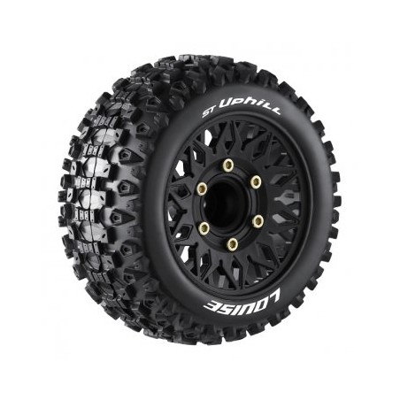 Tires & Wheels ST-UPHILL 1/10 Soft (Removable 12, 14 & 17mm Hex) (2)
