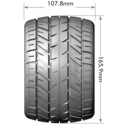 Tires & Wheels MT-ROCKET 3,8" Sport (Removable 17mm Hex 0" & 1/2" Offset) (2)
