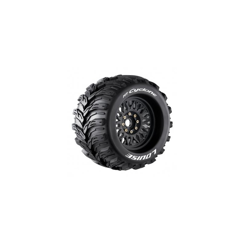 Tires & Wheels MT-CYCLONE 3,8" Sport (Removable 17mm Hex 0" & 1/2" Offset) (2)