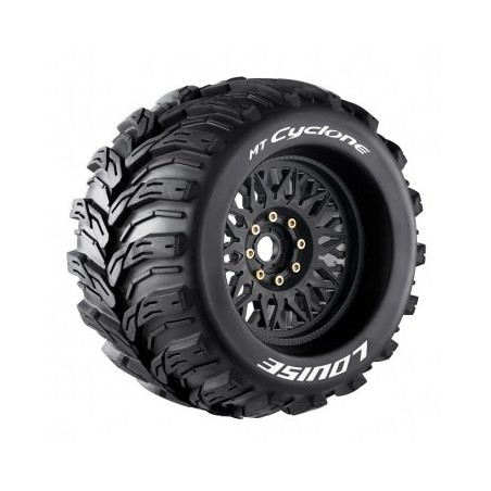 Däck & Fälg MT-CYCLONE 3,8" Sport (Lös 17mm Hex 0" & 1/2" Offset) (2)