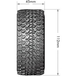 Tires & Wheels SC-HUMMER (Removable Hex 4pcs) Soft (2)