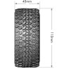 Tires & Wheels SC-HUMMER (Removable Hex 4pcs) Soft (2)