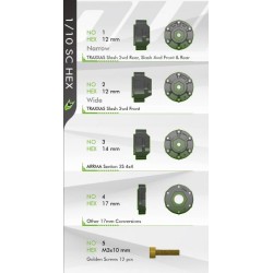 Tires & Wheels SC-ROCKET M (Removable Hex 4pcs) Super Soft (2)