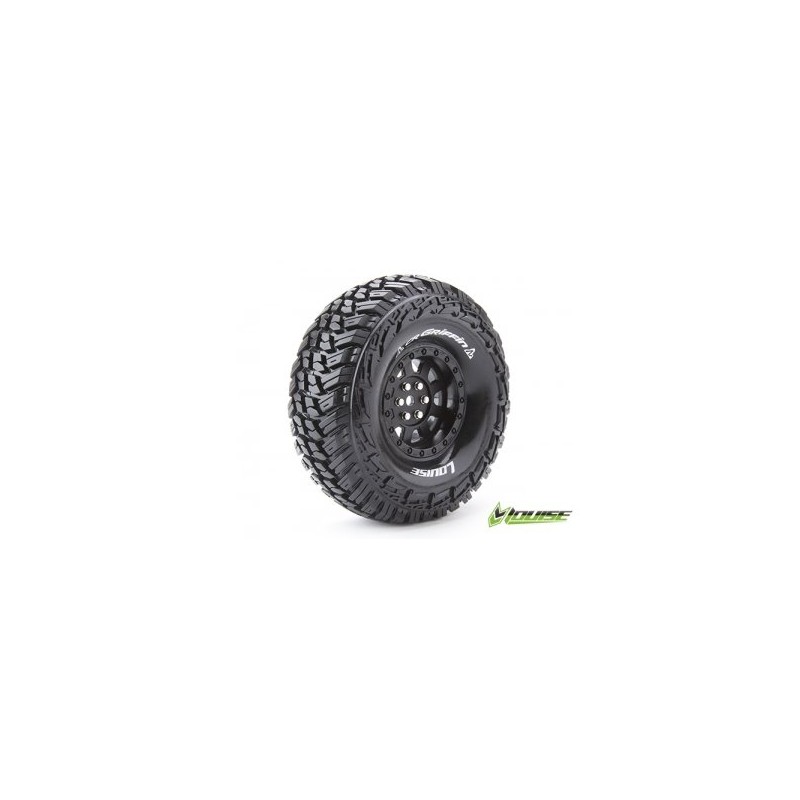 Tire & Wheel CR-GRIFFIN 1.9" Black (2)