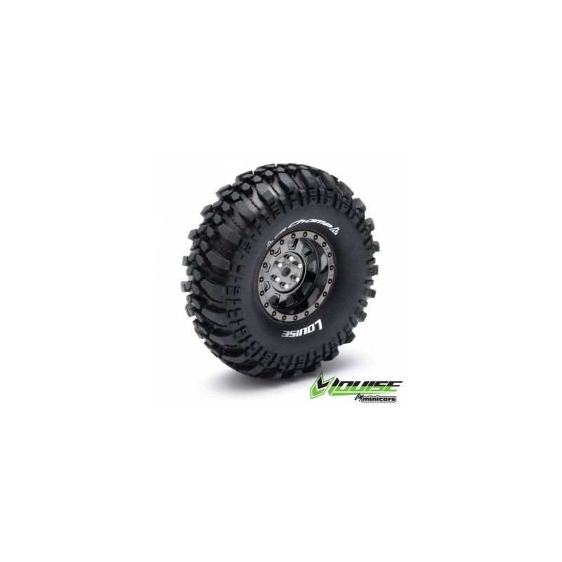 Tire & Wheel CR-CHAMP 1.9" Black Chrome (2)