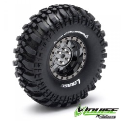 Tire & Wheel CR-CHAMP 1.9" Black Chrome (2)