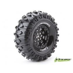 Tire & Wheel CR-ROWDY 1.9" Black (2)