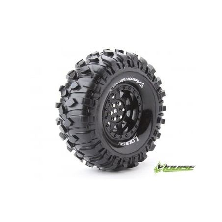 Tire & Wheel CR-ROWDY 1.9" Black (2)