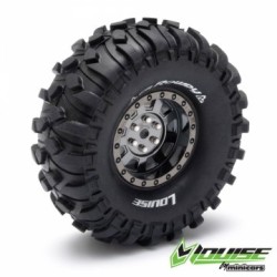 Tire & Wheel CR-ROWDY 1.9" Black Chrome (2)