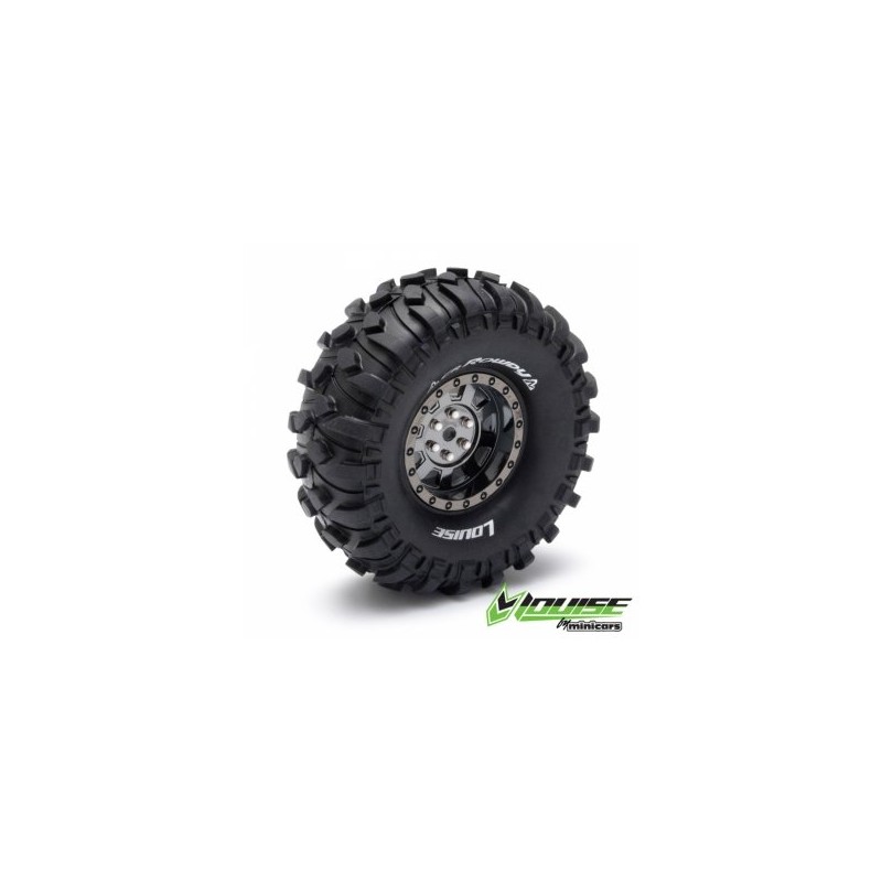 Tire & Wheel CR-ROWDY 1.9" Black Chrome (2)