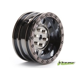 Tire & Wheel CR-ROWDY 1.9" Black Chrome (2)