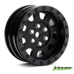 Wheel Crawler 1.9" Black (2)
