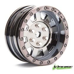 Wheel Crawler 1.9" Black Chrome (2)