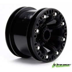 Wheel Crawler 2.2" Black (2)