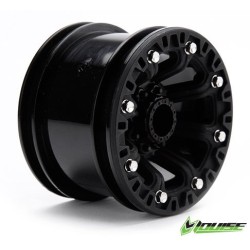 Wheel Crawler 2.2" Black (2)