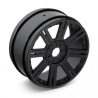 Wheel 1/8 Buggy Black (2)