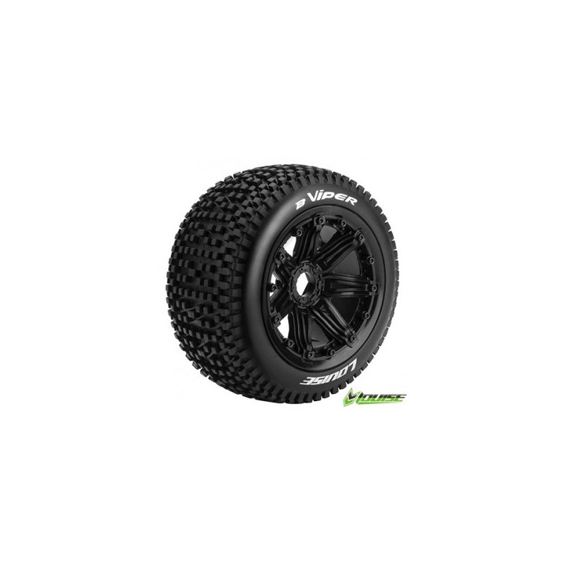 Däck & Fälg B-VIPER LS Buggy Rear (24mm Hex) (2)