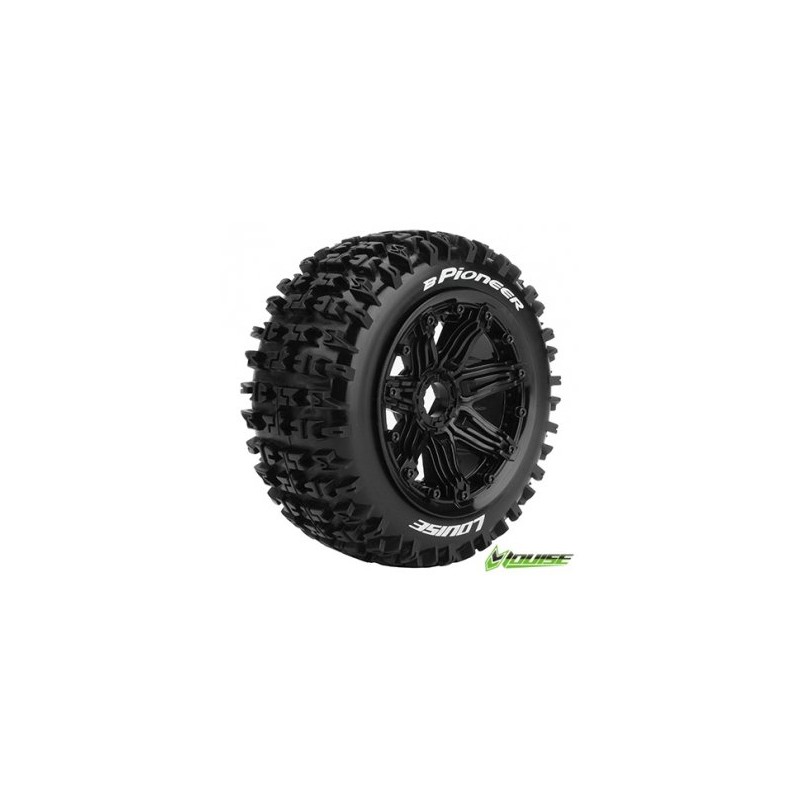 Däck & Fälg B-PIONEER LS Buggy Front (24mm Hex) (2)