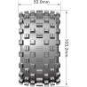 Tires & Wheels ST-ROCK 1/10 Soft (Removable 12, 14 & 17mm Hex) (2)