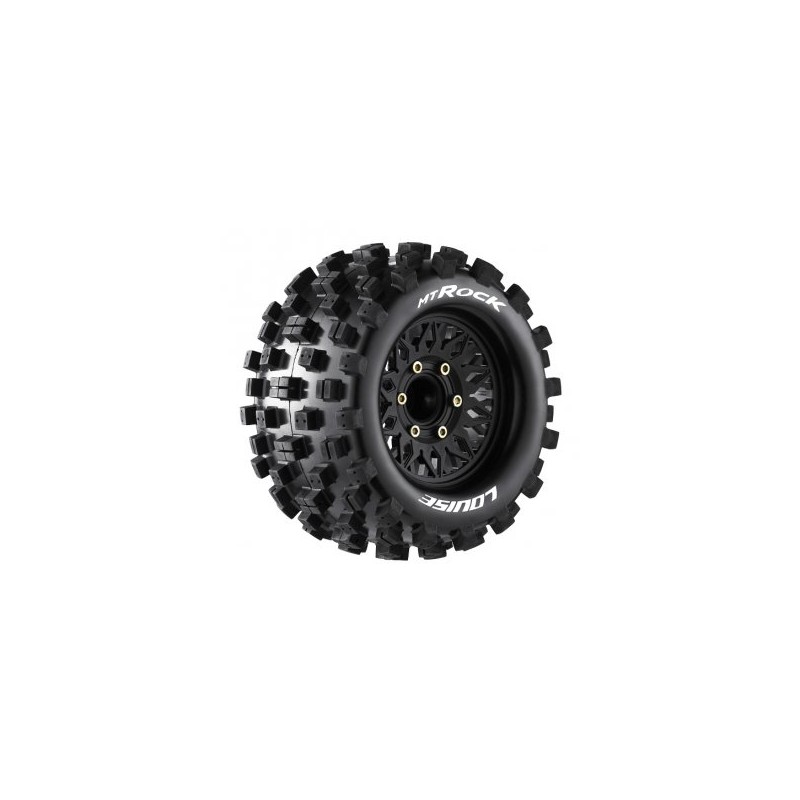 Tires & Wheels MT-ROCK 1/10 Soft (Removable 12, 14 & 17mm Hex) (2)