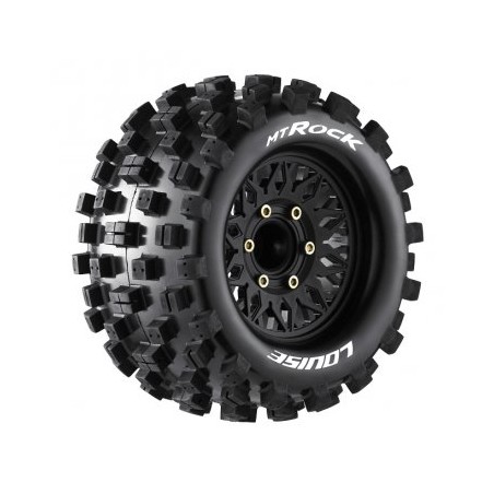 Tires & Wheels MT-ROCK 1/10 Soft (Removable 12, 14 & 17mm Hex) (2)