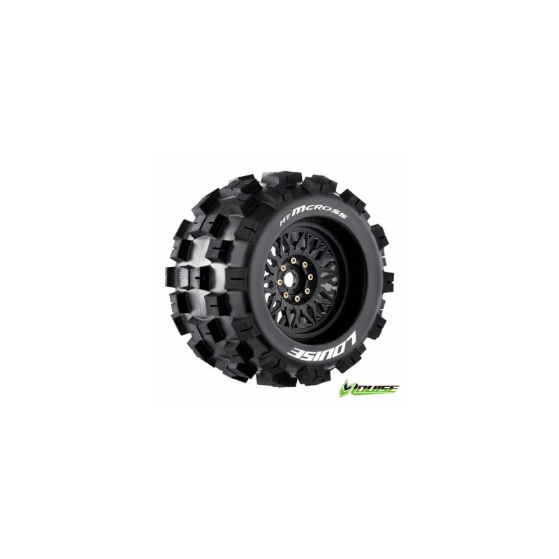 Tires & Wheels MT-CROSS 3,8" Sport (Removable 17mm Hex 0" & 1/2" Offset) (2)