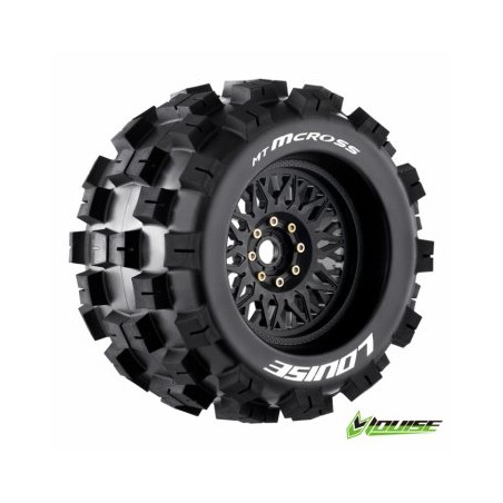 Tires & Wheels MT-CROSS 3,8" Sport (Removable 17mm Hex 0" & 1/2" Offset) (2)