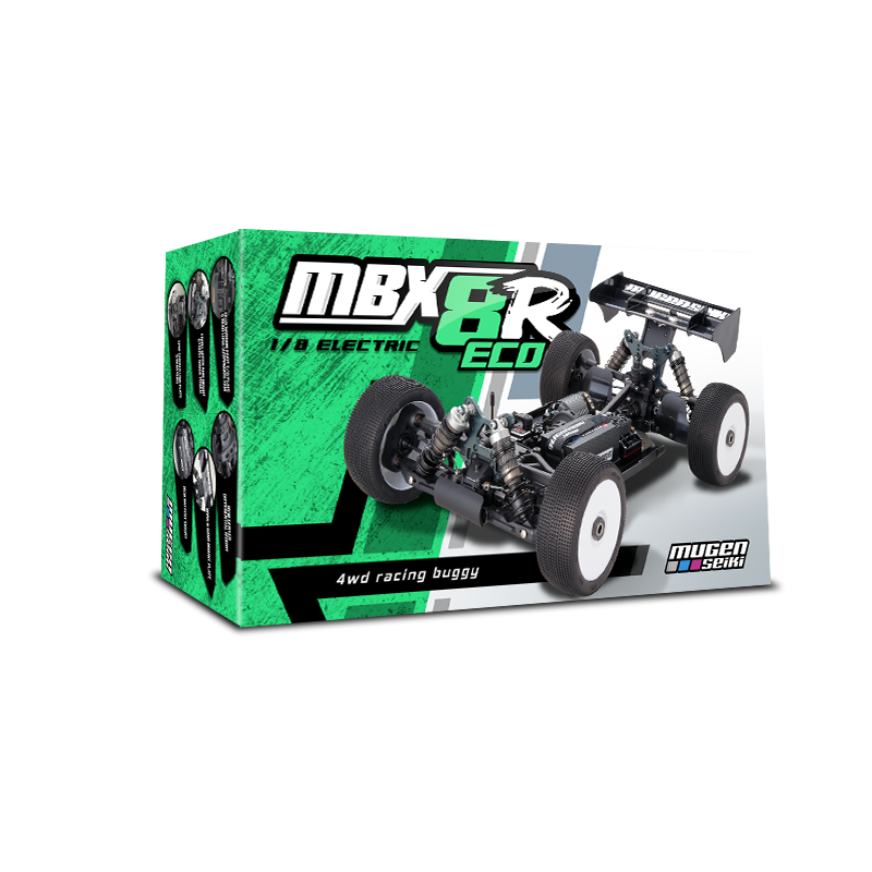 MBX-8 "R" ECO 1/8 4WD OFF-ROAD BUGGY W/O WHEELS  MBX-8 "R" ECO 1/8 4WD OFF-ROAD BUGGY W/O WHEELS