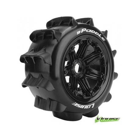 Tires & Wheels B-PADDLE LS Buggy Rear (24mm Hex) (2)