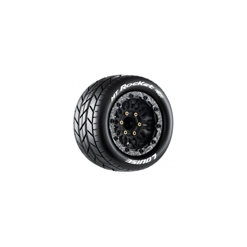 Tires & Wheels MT-ROCKET 1/10 MAXX Soft MFT (Removable 12, 14 & 17mm Hex) (2)