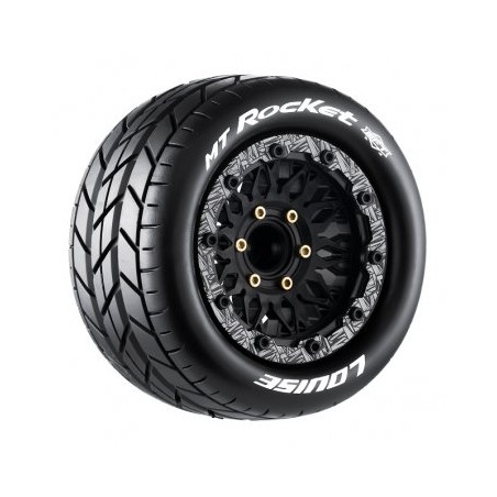 Tires & Wheels MT-ROCKET 1/10 MAXX Soft MFT (Removable 12, 14 & 17mm Hex) (2)