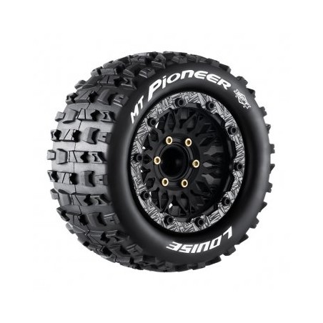 Tires & Wheels MT-PIONEER 1/10 MAXX Soft MFT (Removable 12, 14 & 17mm Hex) (2)