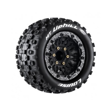 Tires & Wheels MT-UPHILL 1/10 MAXX Soft MFT (Removable 12, 14 & 17mm Hex) (2)