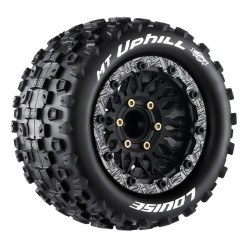 Tires & Wheels MT-UPHILL 1/10 MAXX Soft MFT (Removable 12, 14 & 17mm Hex) (2)