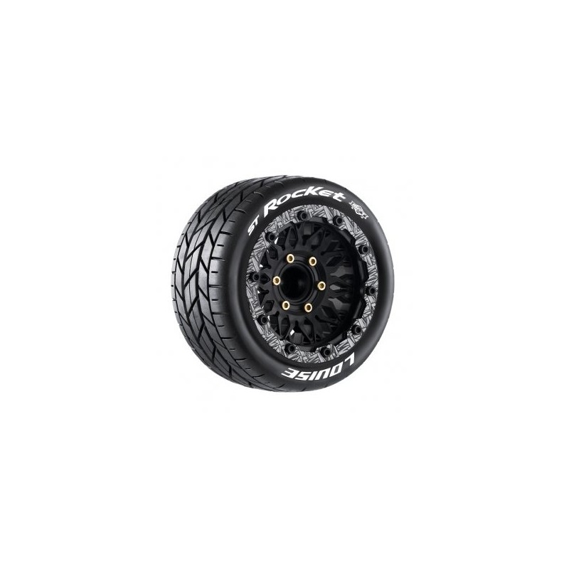 Tires & Wheels ST-ROCKET 1/10 Soft MFT (Removable 12, 14 & 17mm Hex) (2)