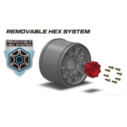 Tires & Wheels ST-UPHILL 1/10 Soft MFT (Removable 12, 14 & 17mm Hex) (2)