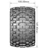 Tires & Wheels MT-UPHILL 3,8" Sport MFT (Removable 17mm Hex 0" & 1/2" Offset) (2)