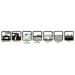 Tires & Wheels MT-UPHILL 3,8" Sport MFT (Removable 17mm Hex 0" & 1/2" Offset) (2)