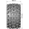 Tires & Wheels ST-MCROSS 3,8" Sport MFT (Removable 17mm Hex 0" & 1/2" Offset) (2)