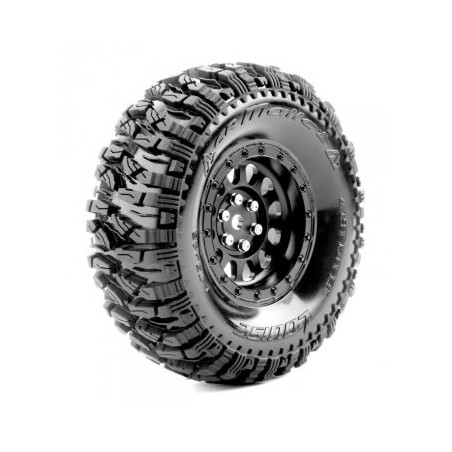Tire & Wheel CR-MALLET 1.9" Class 1 Black (2)